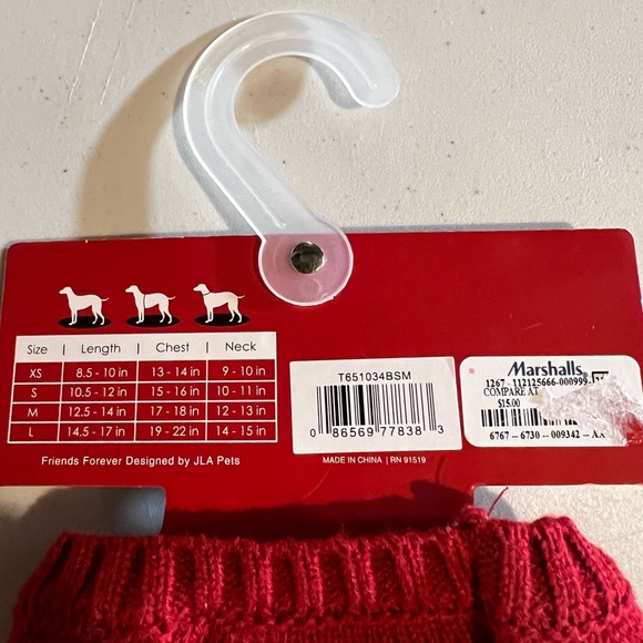 Dog sweater dress - Picture 3 of 5